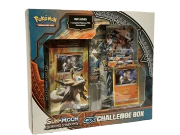 Burning Shadows Lycanroc GX Challenge Box