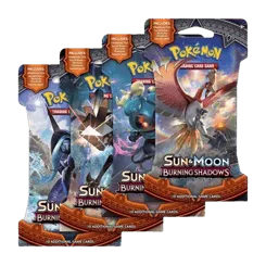 Burning Shadows Sleeved Booster Pack Art Bundle (Set of 4)