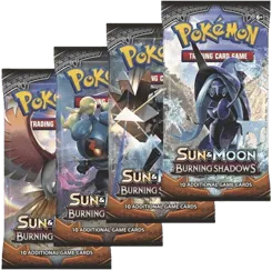 Burning Shadows Booster Pack Art Bundle (Set of 4)