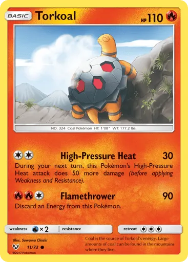 Torkoal 11/73 Shining Legends