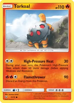 Torkoal 11/73 Shining Legends