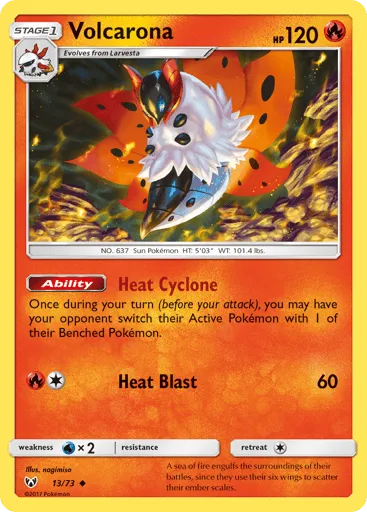Volcarona 13/73 Shining Legends