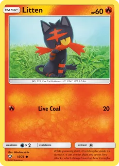 Litten 15/73 Shining Legends