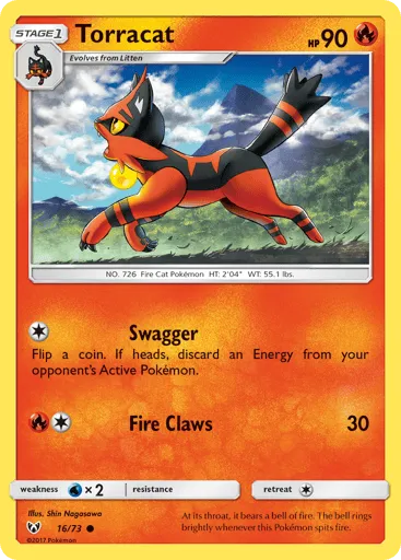 Torracat 16/73 Shining Legends