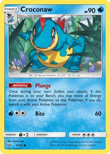 Croconaw 19/73 Shining Legends