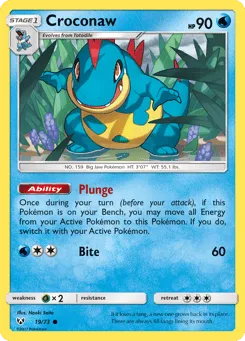 Croconaw 19/73 Shining Legends