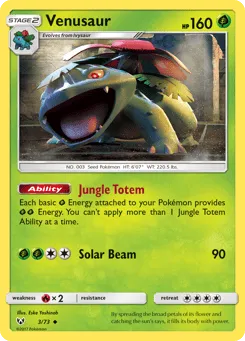 Venusaur 3/73 Shining Legends