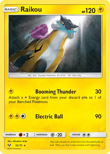 Raikou 32/73 Shining Legends