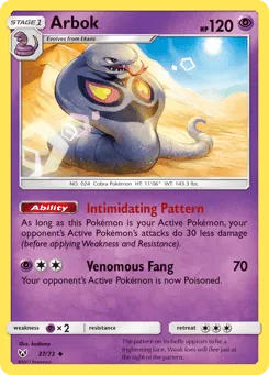Arbok 37/73 Shining Legends