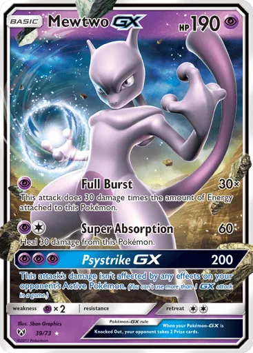 Mewtwo-GX 39/73 Shining Legends