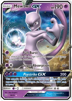 Mewtwo-GX 39/73 Shining Legends