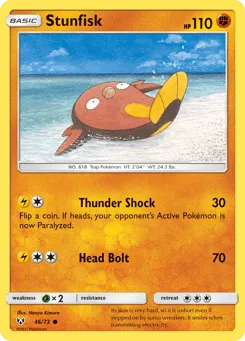 Stunfisk 46/73 Shining Legends