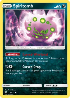 Spiritomb 47/73 Shining Legends