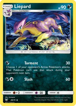 Liepard 49/73 Shining Legends
