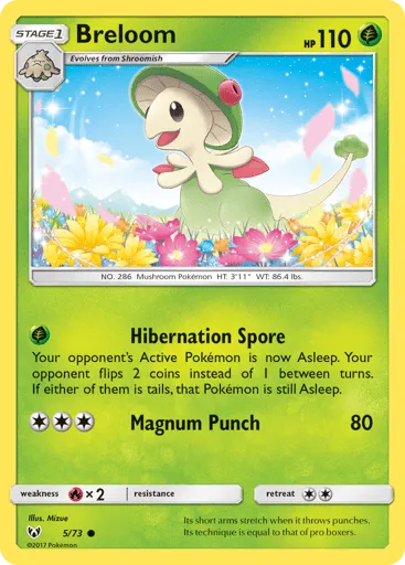 Breloom 5/73 Shining Legends