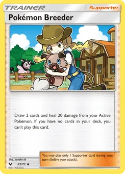 Pokémon Breeder 63/73 Shining Legends