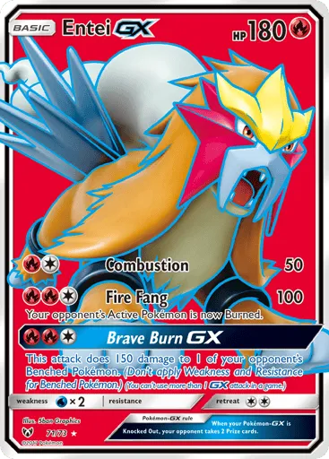 Entei-GX 71/73 Shining Legends