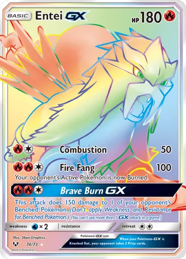 Entei-GX 74/73 Shining Legends