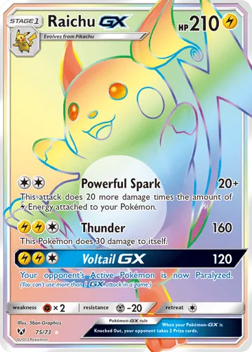 Raichu-GX 75/73 Shining Legends