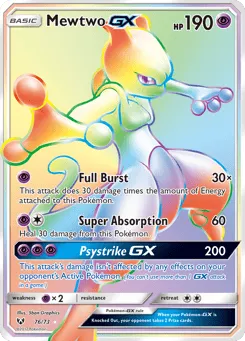 Mewtwo-GX 76/73 Shining Legends