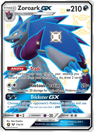 Zoroark-GX 77a/73 Shining Legends