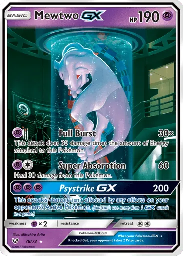 Mewtwo-GX 78/73 Shining Legends