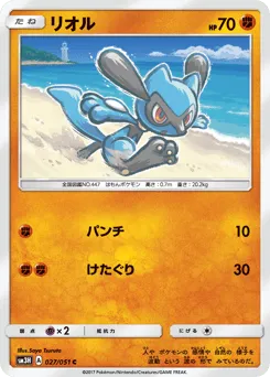 Riolu 027/051 To Have Seen the Battle Rainbow