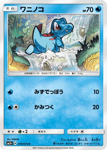 Totodile 019/072 Shining Legends