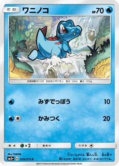 Totodile 019/072 Shining Legends