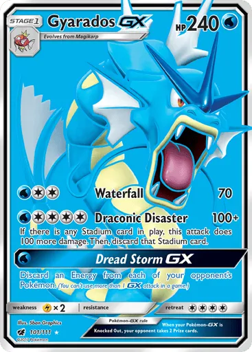Gyarados-GX 101/111 Crimson Invasion