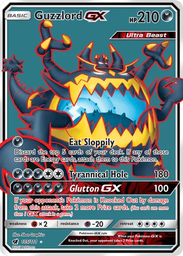 Guzzlord-GX 105/111 Crimson Invasion