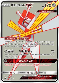 Kartana-GX 106/111 Crimson Invasion