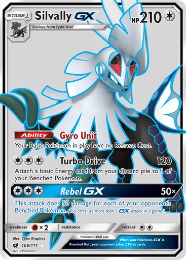 Silvally-GX 108/111 Crimson Invasion