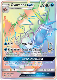 Gyarados-GX 112/111 Crimson Invasion