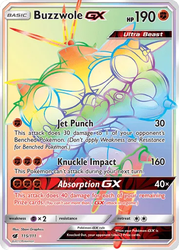 Buzzwole-GX 115/111 Crimson Invasion