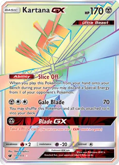 Kartana-GX 117/111 Crimson Invasion