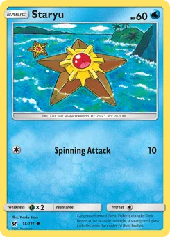 Staryu 15/111 Crimson Invasion
