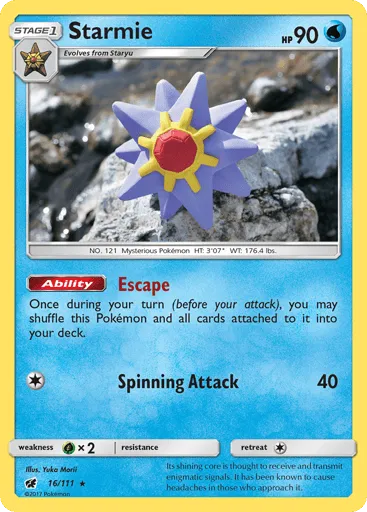 Starmie 16/111 Crimson Invasion