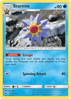 Starmie 16/111 Crimson Invasion