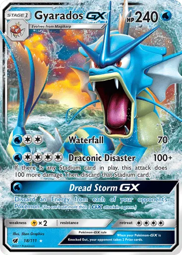 Gyarados-GX 18/111 Crimson Invasion