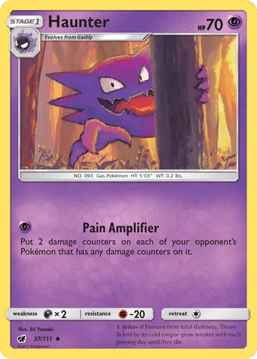 Haunter 37/111 Crimson Invasion