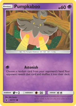 Pumpkaboo 44/111 Crimson Invasion