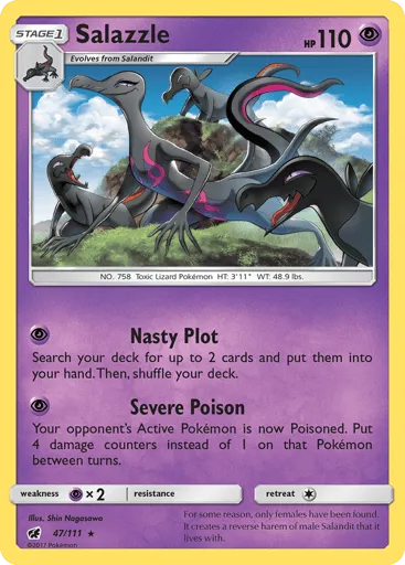 Salazzle 47/111 Crimson Invasion