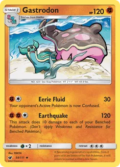 Gastrodon 54/111 Crimson Invasion
