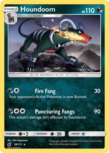 Houndoom 59/111 Crimson Invasion