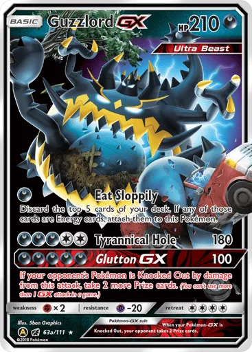 Guzzlord-GX 63a/111 Crimson Invasion