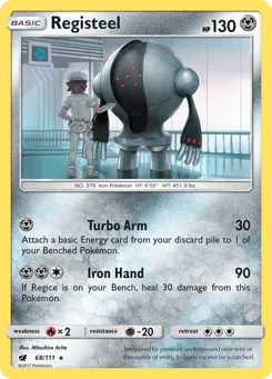 Registeel 68/111 Crimson Invasion