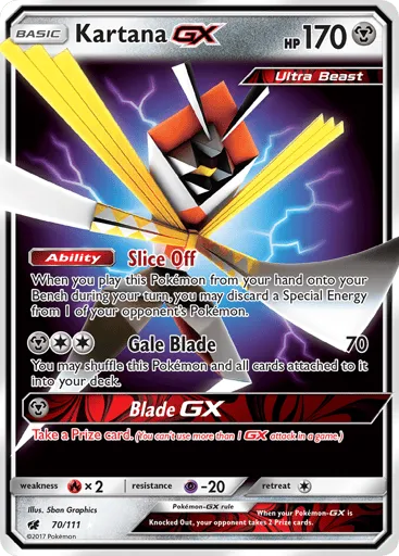 Kartana-GX 70/111 Crimson Invasion