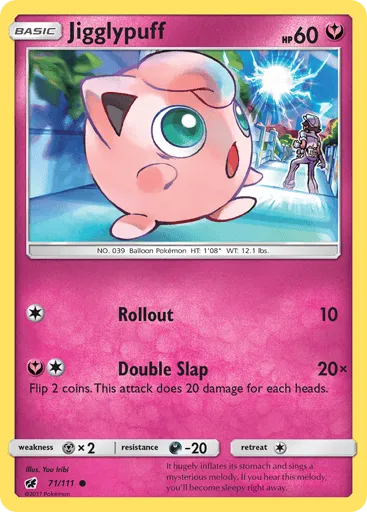 Jigglypuff 71/111 Crimson Invasion