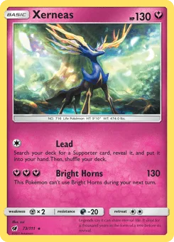 Xerneas 73/111 Crimson Invasion